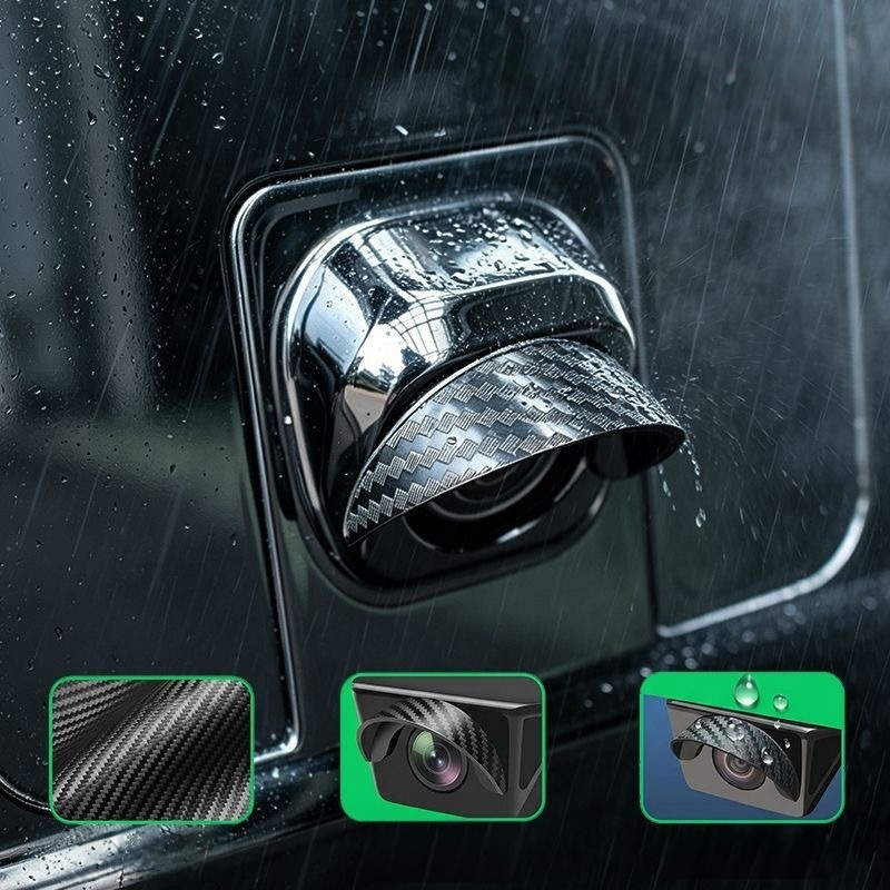 Camera Rain Cover - New Car Reverse Camera Silicone Rain