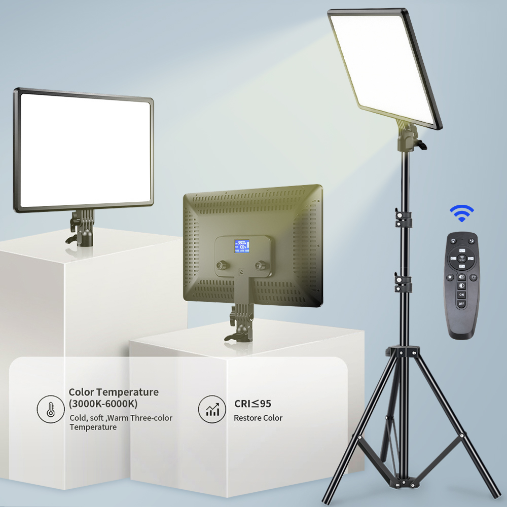 Pixel Art Led Panel - 10/14inch LED Video Light Panel Bi-Color