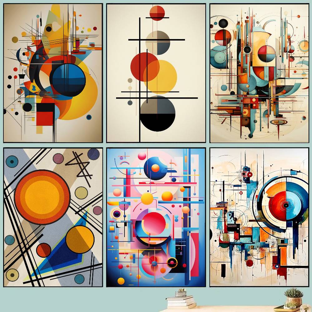 Photography Geometry - Abstract Geometric Posters Living Room Bar