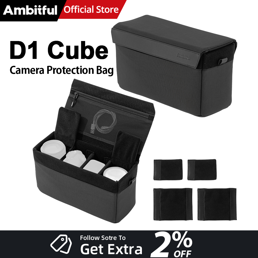 Camera Rain Cover - AMBITFUL D1 Cube Waterproof DSLR Camera