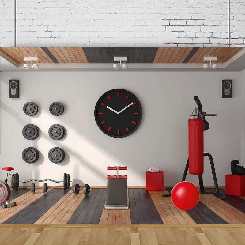 Photography Yoga - Modern Gym Photography Backdrop Indoor Fitness