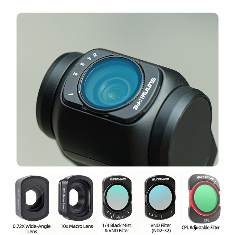 Nd Filter Set - Lens Filter for DJI Osmo Pocket