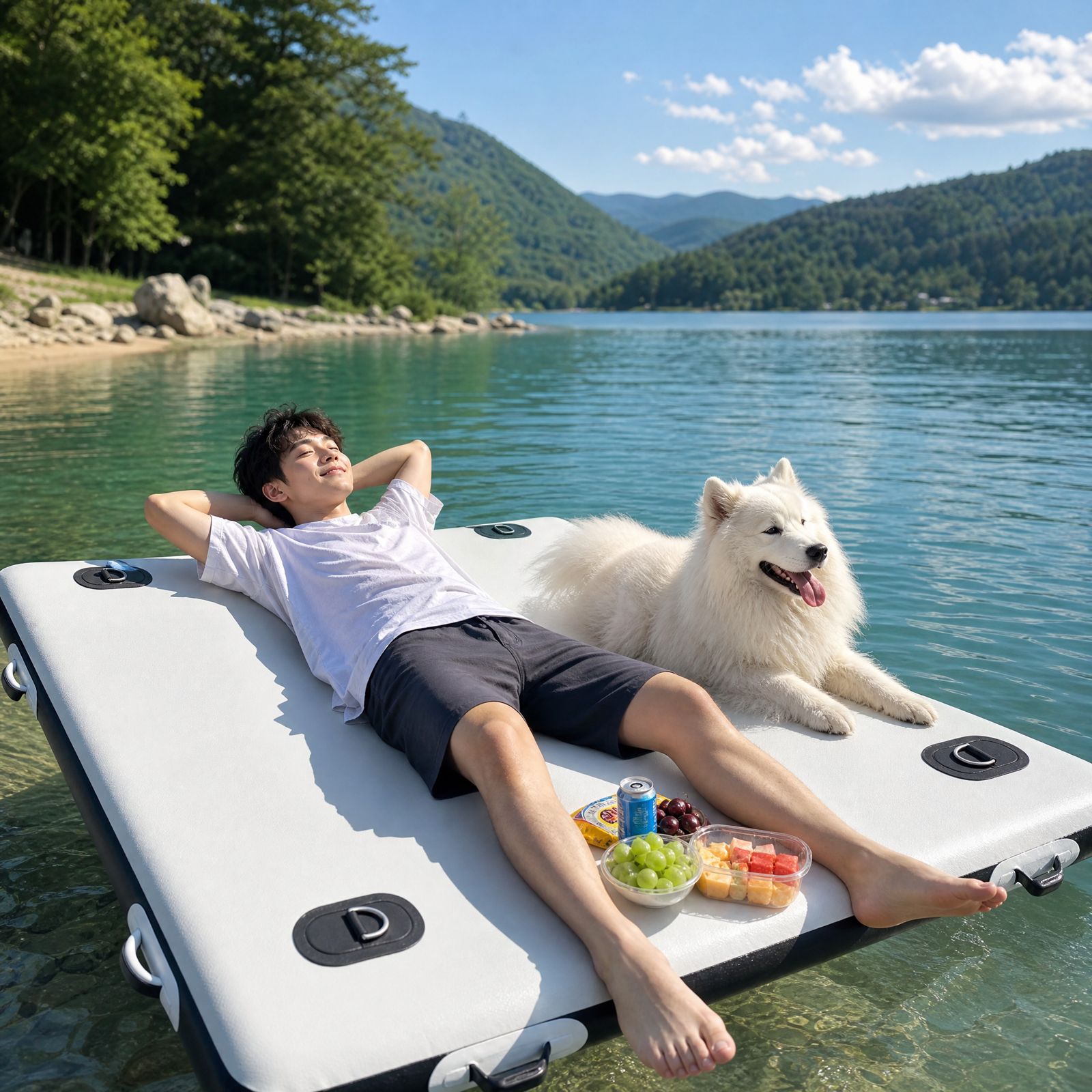 Photography Yoga - Portable Fishing Boat 2*1.5m Inflatable Boat