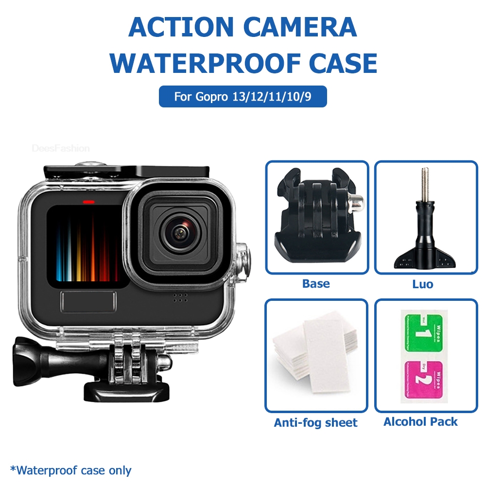 Gopro Action Camera Hero 13 Black - Case Waterproof for GoPro Hero 13