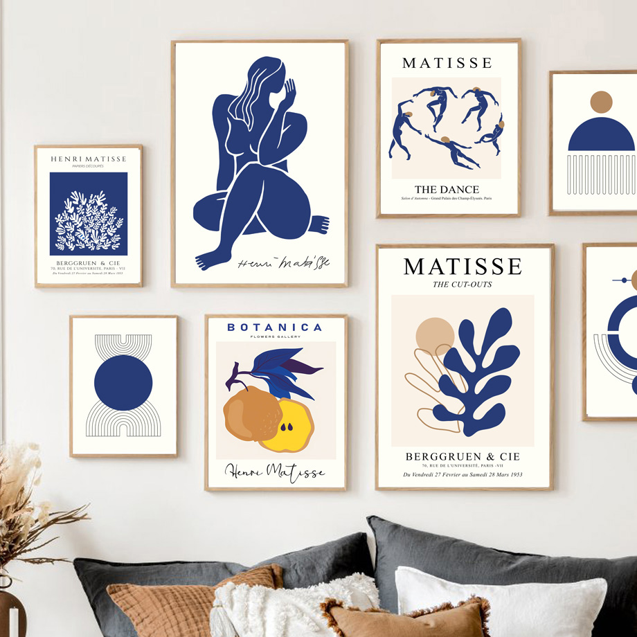 Abstract Matisse Woman Coral G - Photography Geometry review and price