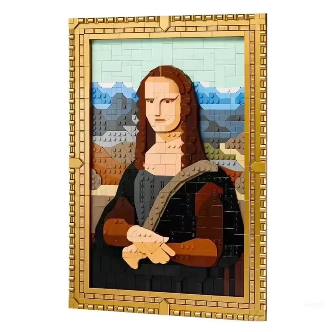 DIY Mona Lisa Building Blocks  - Photography Icon review and price
