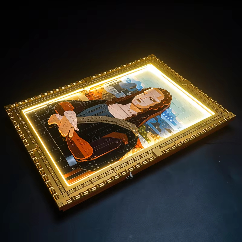 DIY Mona Lisa Building Blocks  - Photography Icon review and price