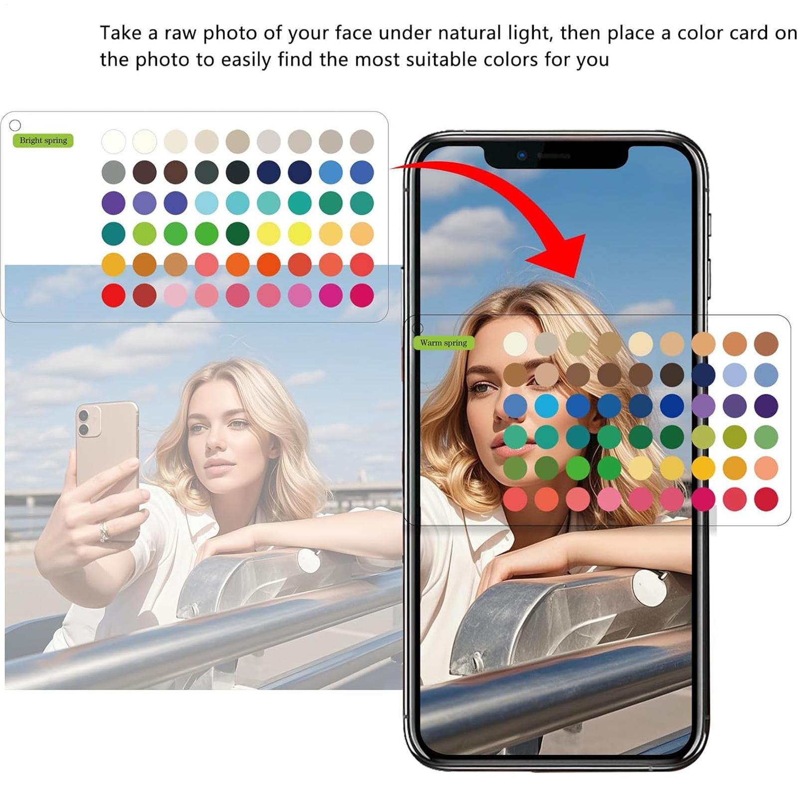 Deep Autumn Color Palette Card - Color Checker Card review and price
