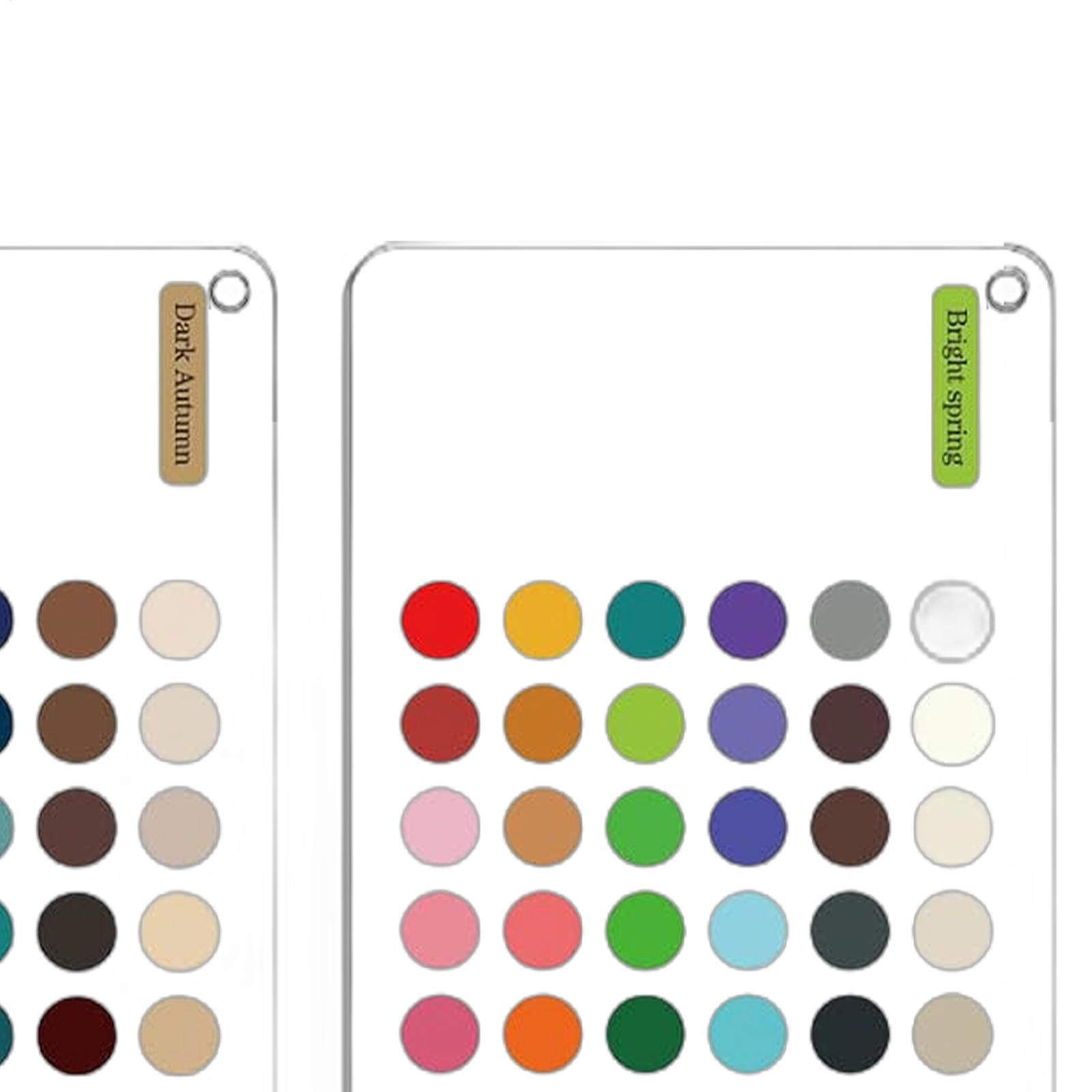 Deep Autumn Color Palette Card - Color Checker Card review and price