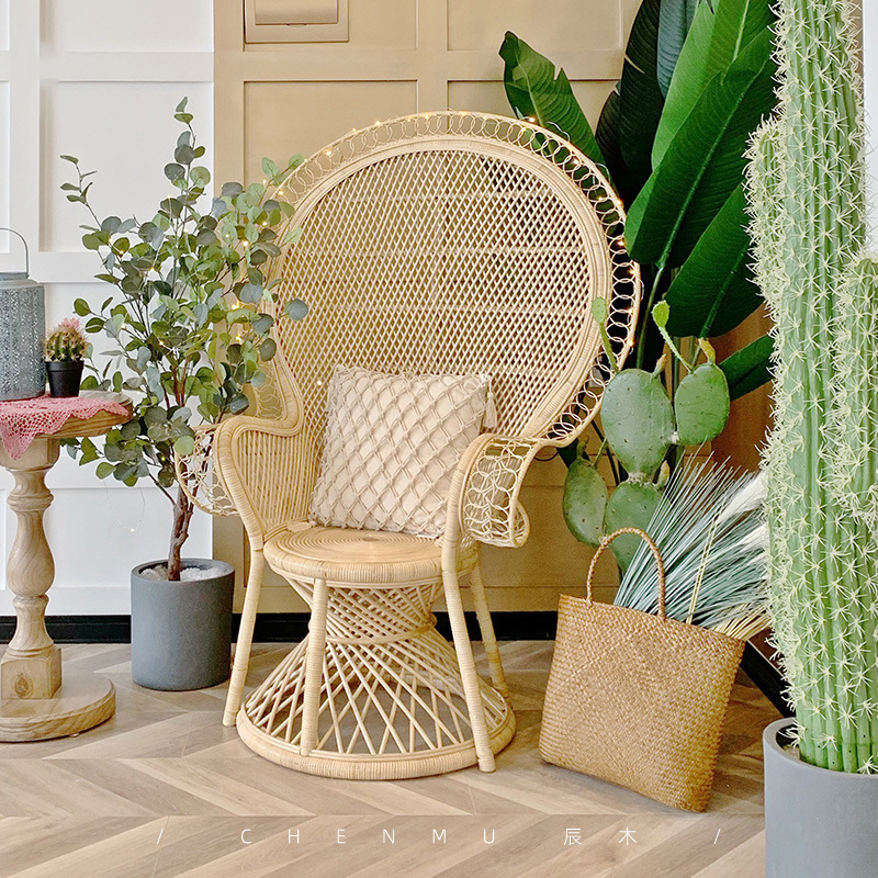 Natural Vine Peacock Chair Hom - Photography Indonesia review and price