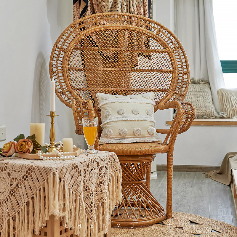 Natural Vine Peacock Chair Hom - Photography Indonesia review and price