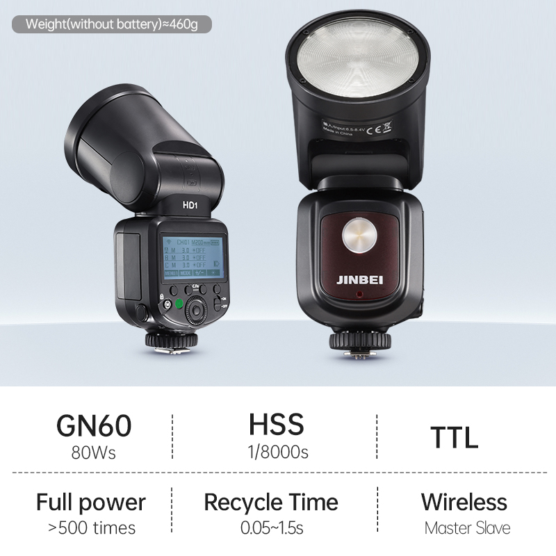 JINBEI HD-1Round-head HSS Spee - Photography Camera review and price