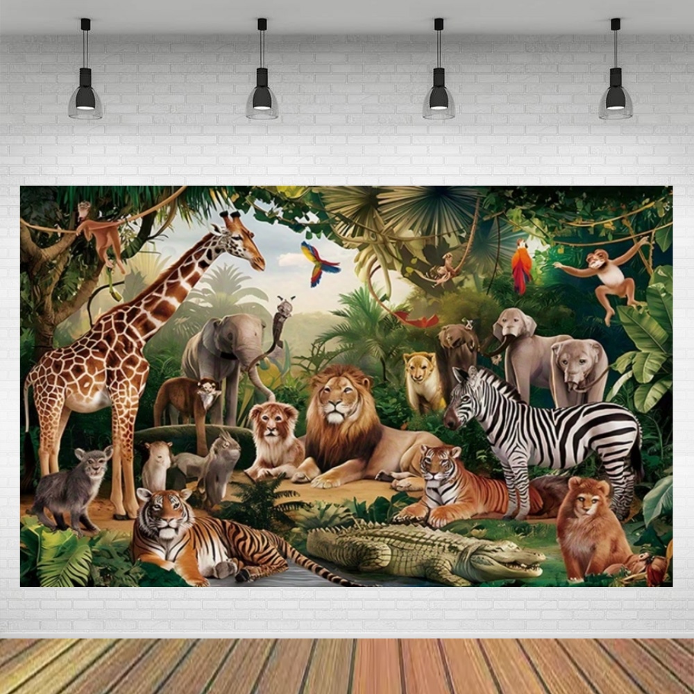 Jungle Adventure Wildlife Them - Photography Zoo review and price
