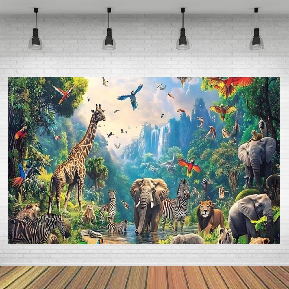 Jungle Adventure Wildlife Them - Photography Zoo review and price