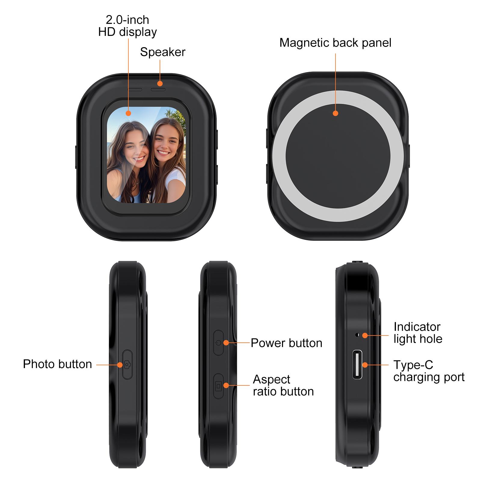 PULUZ Magnetic Phone Vlog Self - Photography Zoom review and price