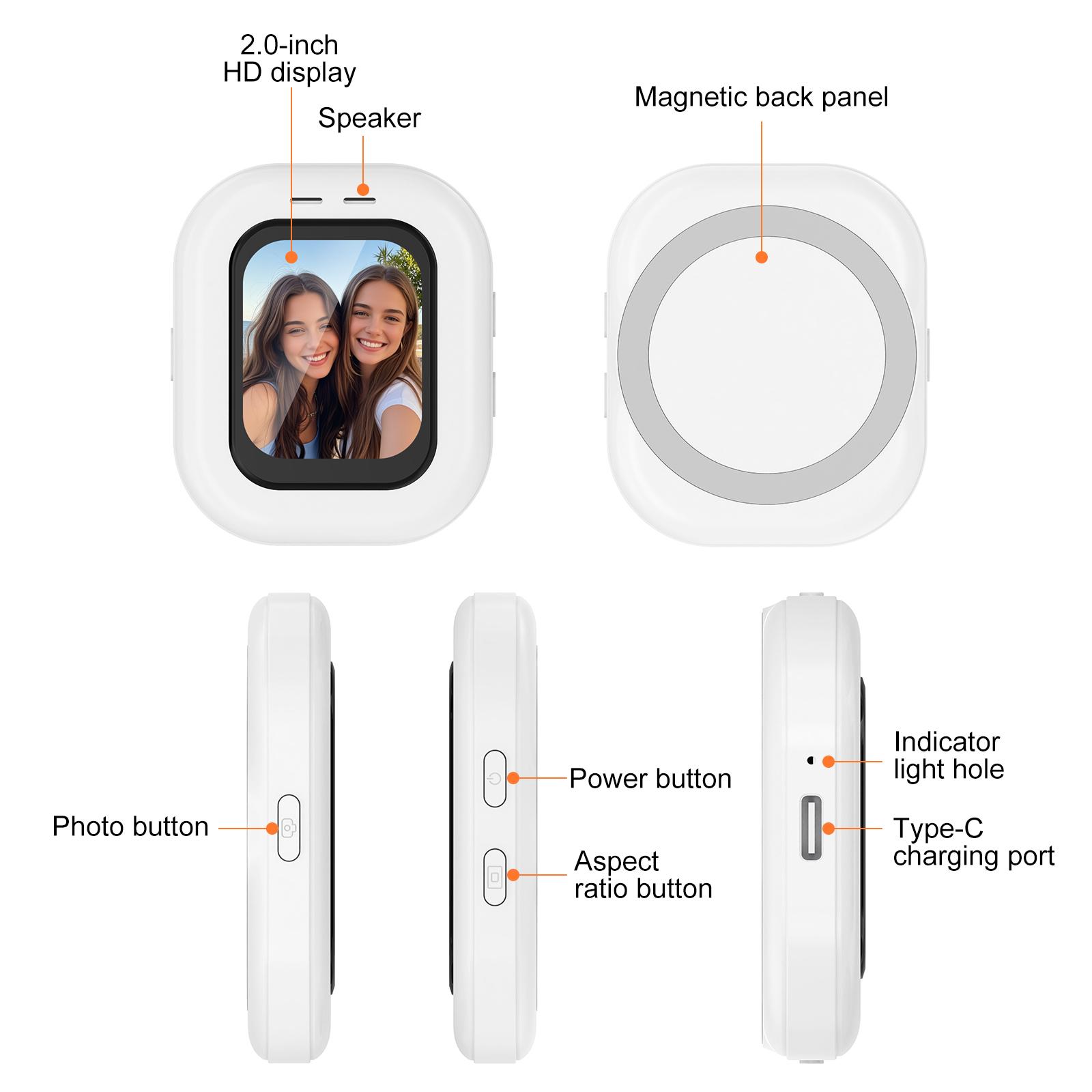 PULUZ Magnetic Phone Vlog Self - Photography Zoom review and price