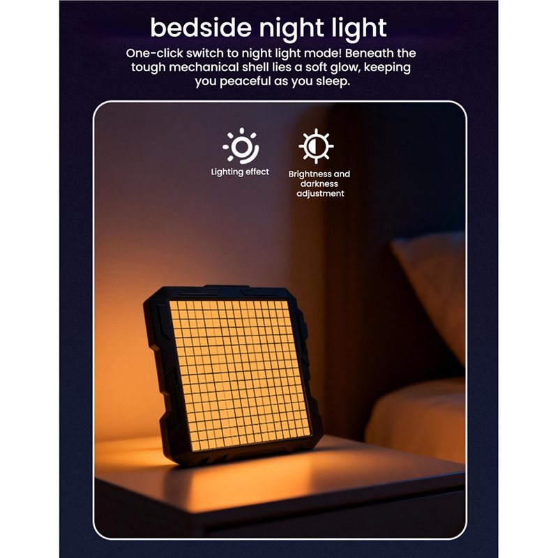 ABGH-Smart Digital Night Light - Pixel Art Led Panel review and price