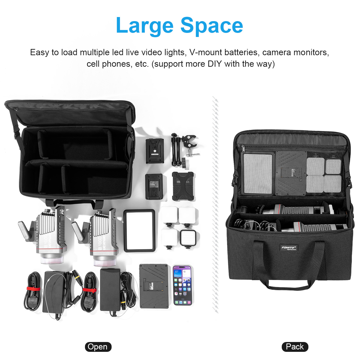 FOMITO Camera Bag Crossbody Sh - Photography Journalism review and price