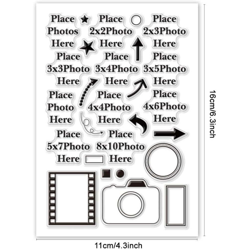Place Photo Here Clear Stamp A - Photography Definition review and price