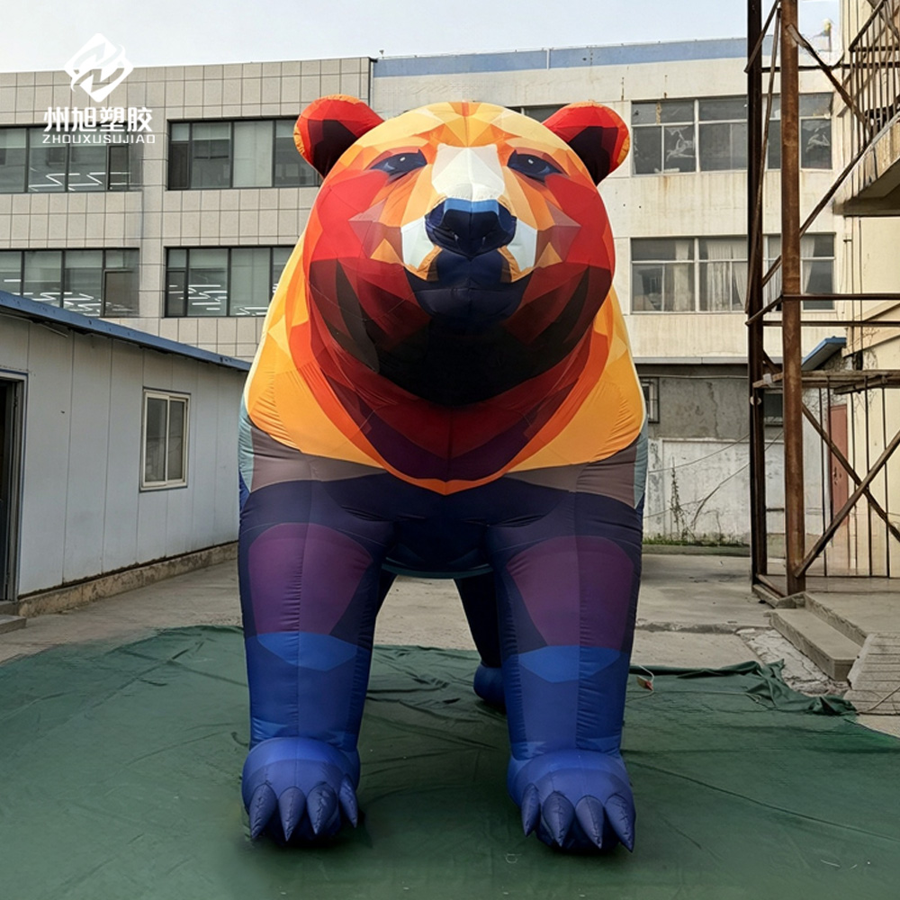Inflatable bear, used for outd - Photography Zoo review and price