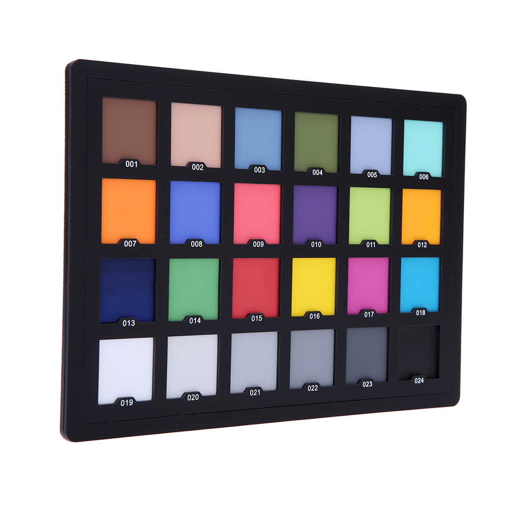 Professional 24 Color Card Tes - Color Checker Card review and price