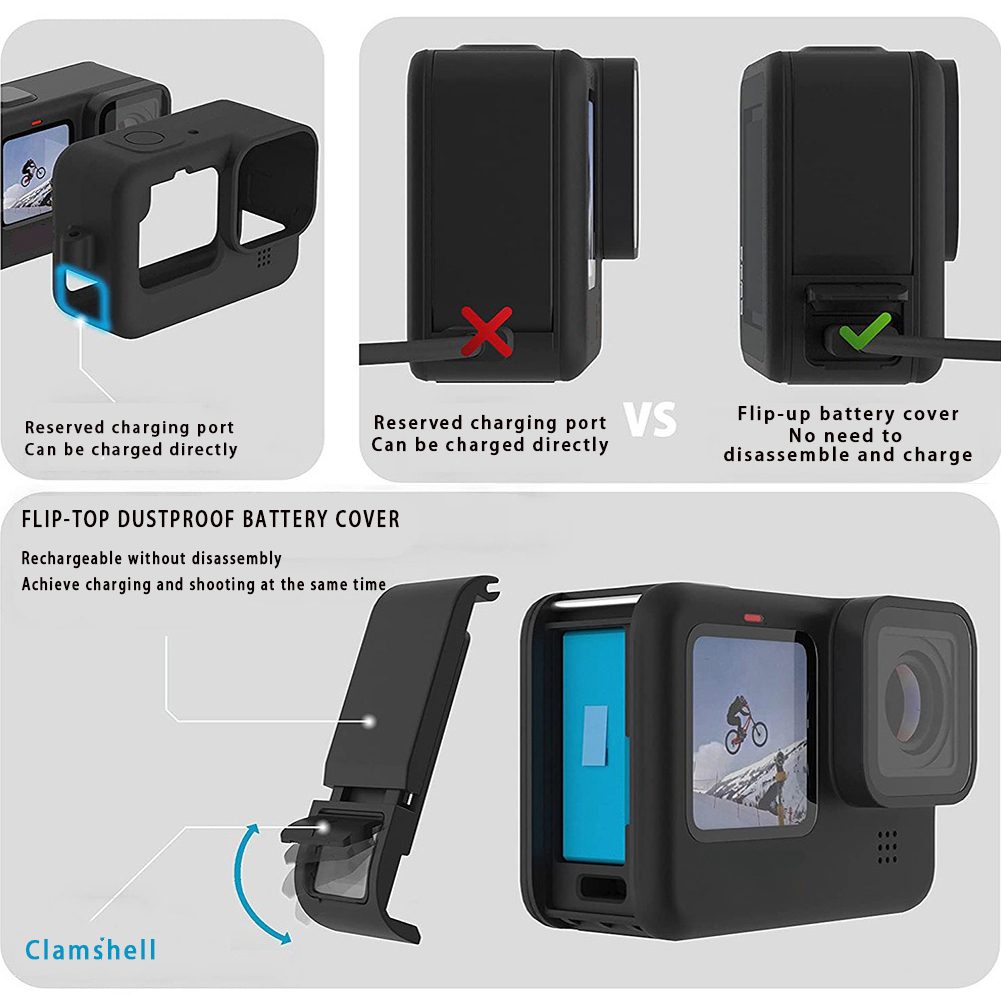 Silicone Case for GoPro Hero 1 - Gopro Action Camera Hero 13 Black review and price