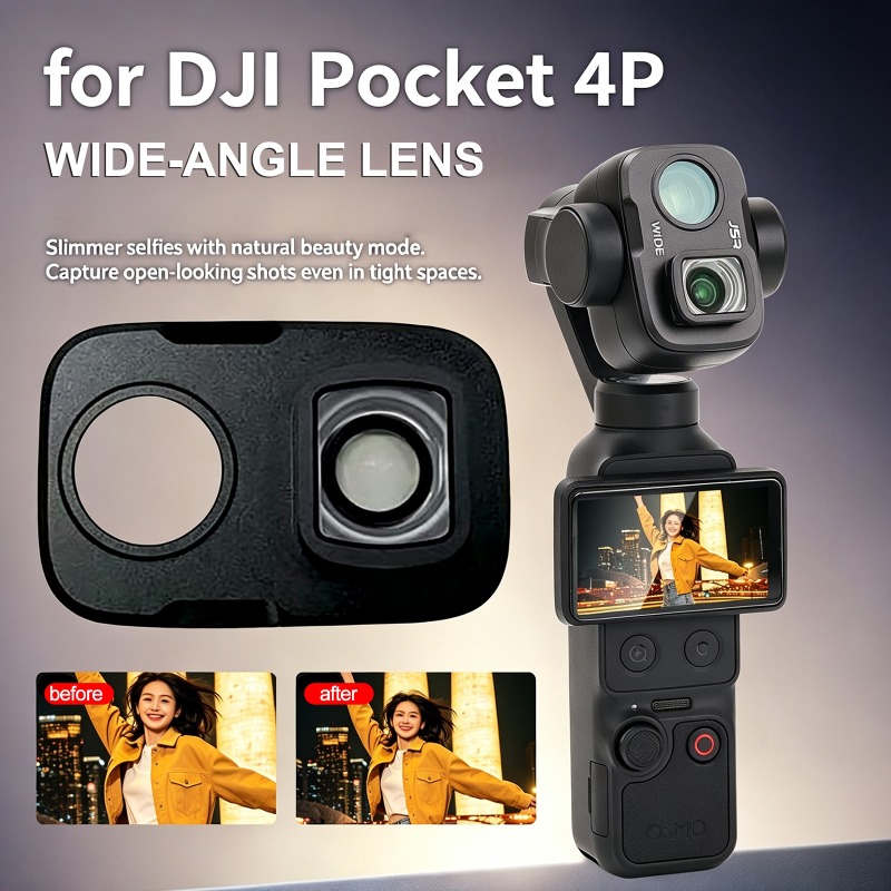 For DJI Osmo Pocket 4P Snap-on - Photography Angles review and price