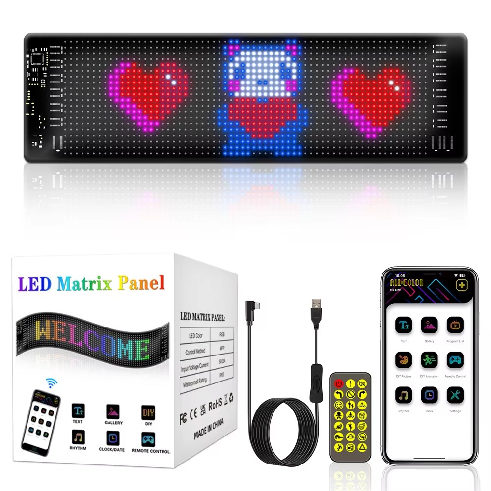 16x96 Plus Truck Eye RGB LED M - Pixel Art Led Panel review and price