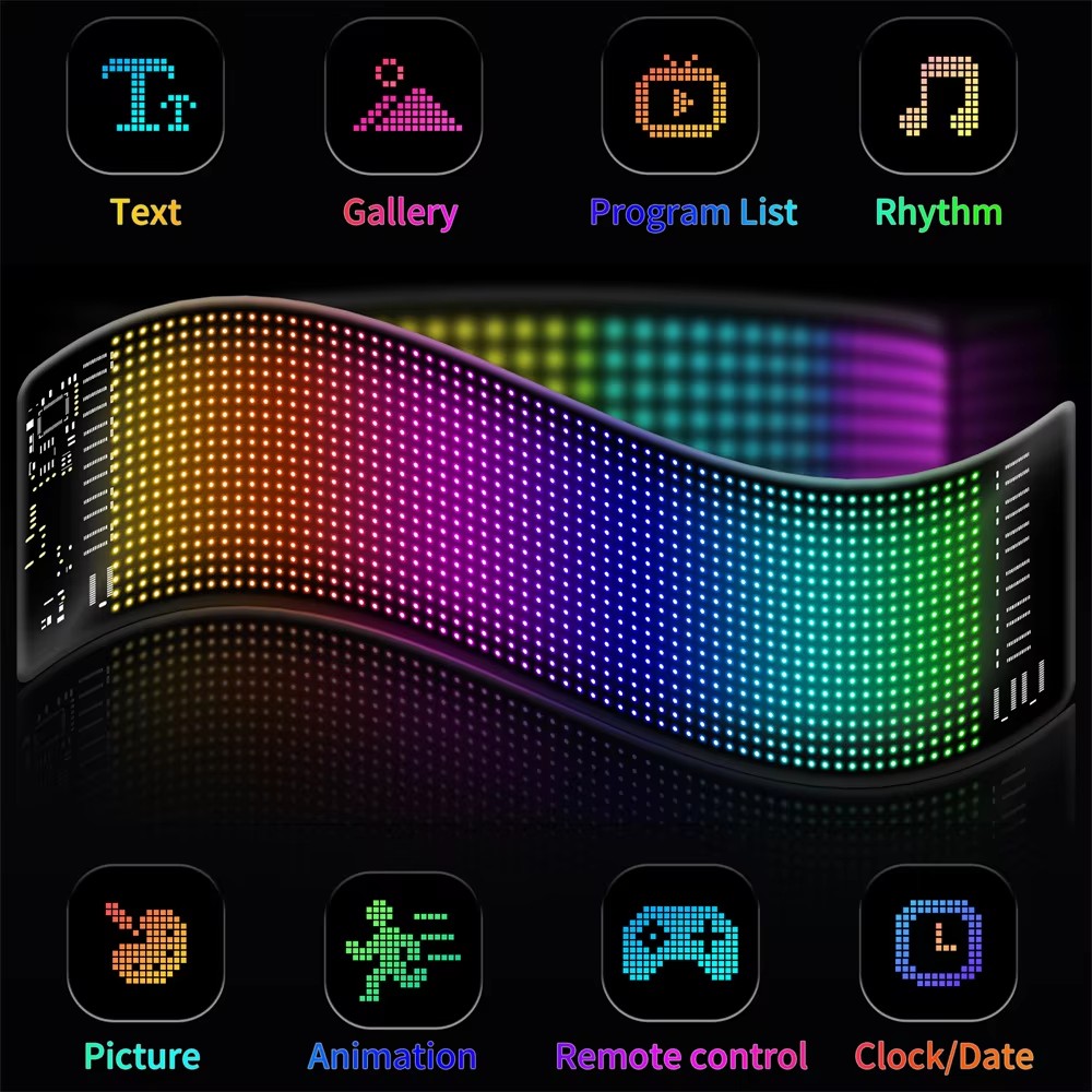 16x96 Plus Truck Eye RGB LED M - Pixel Art Led Panel review and price