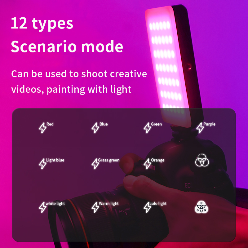 RGB Video Light Portable LED C - Pixel Art Led Panel review and price