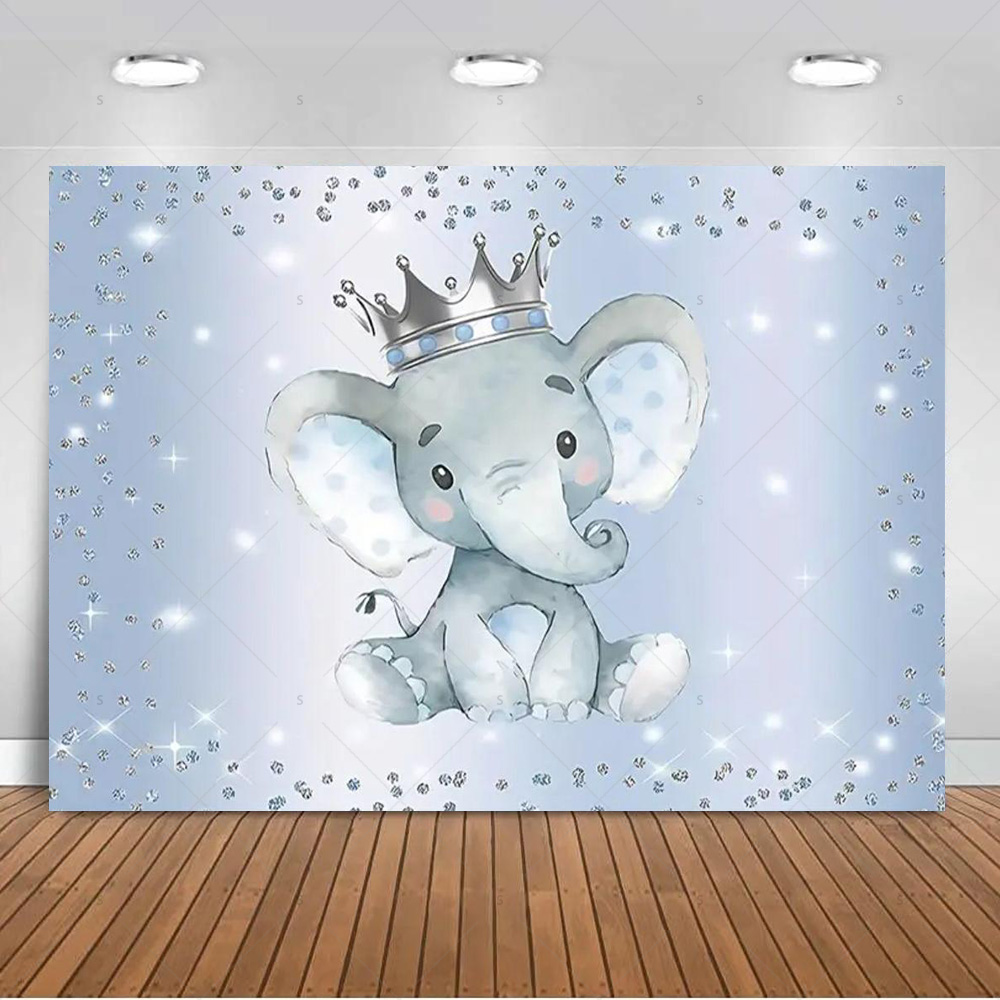 Cartoon Elephant  Birthday Par - Photography Sport review and price