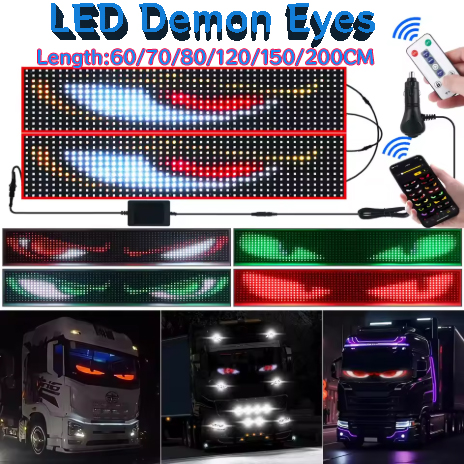LED Devil Eyes Ambient Light F - Pixel Art Led Panel review and price