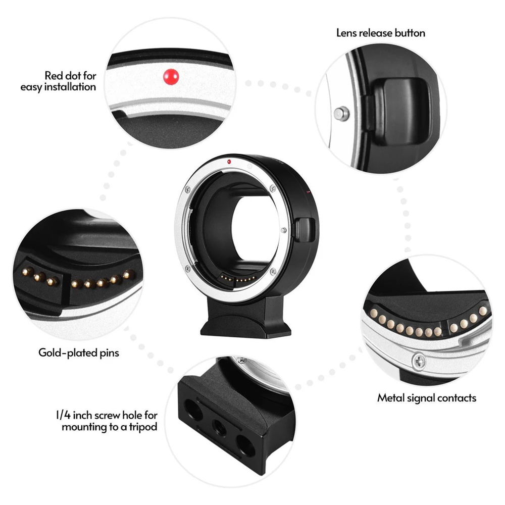 EOS R Mount Adapter EF/EF-S Le - Photography Icon review and price