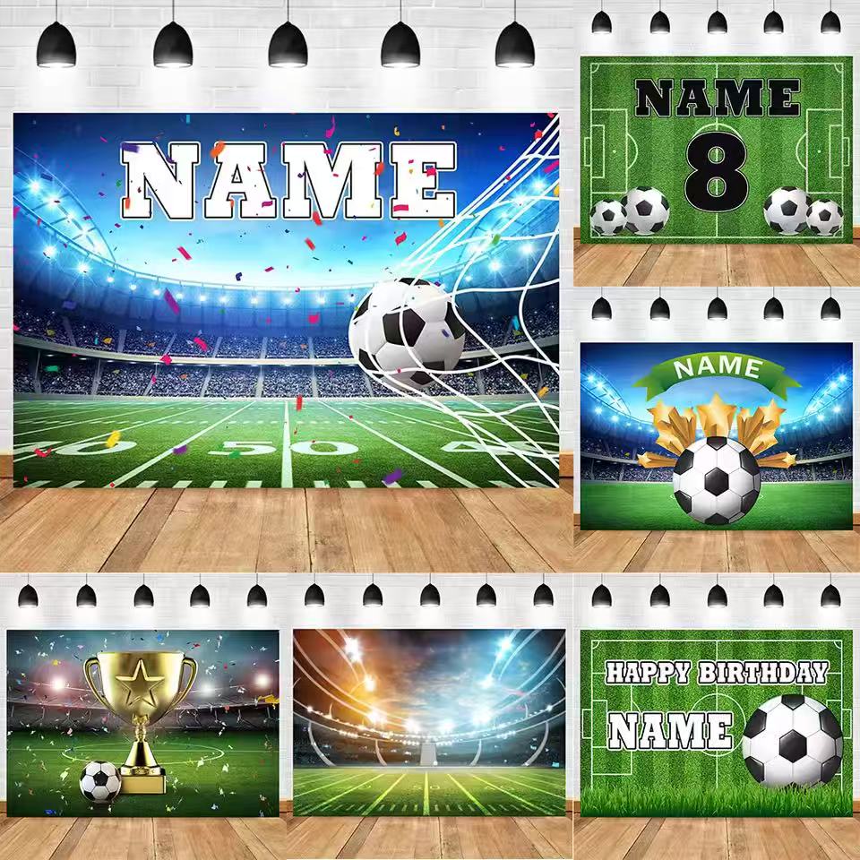 Football Backdrop Customize Na - Photography Sport review and price
