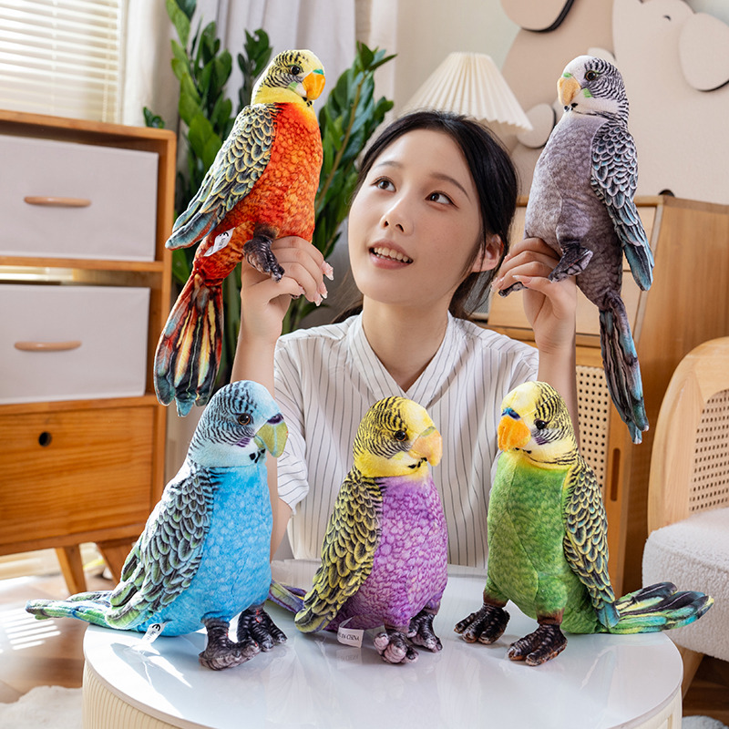 23cm Lifelike Fluffy Parrot Pl - Photography Zoo review and price