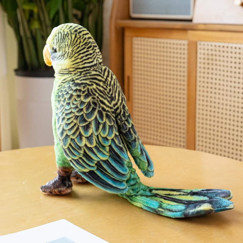 23cm Lifelike Fluffy Parrot Pl - Photography Zoo review and price