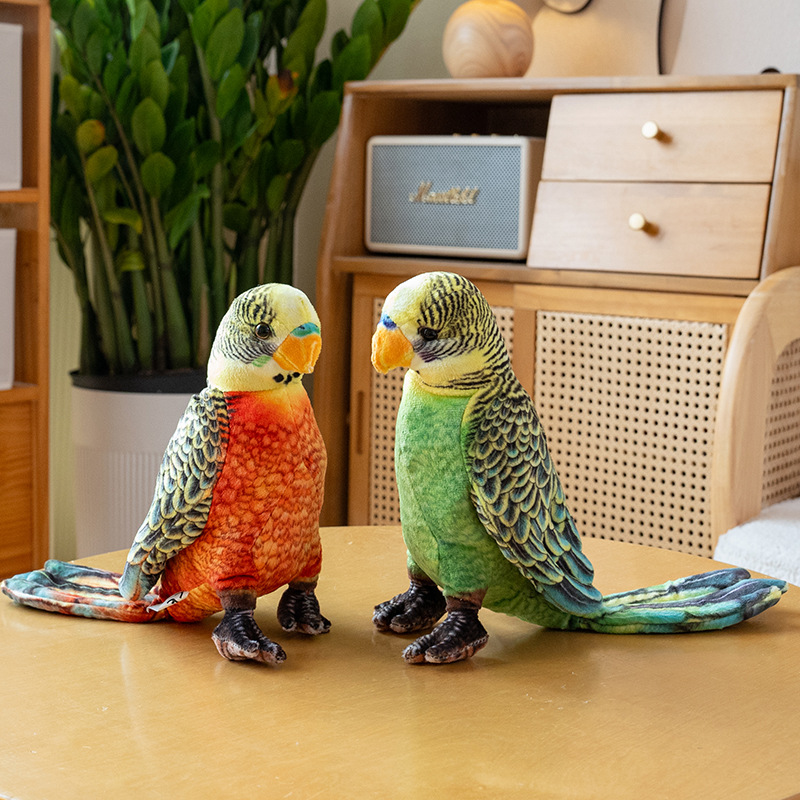 23cm Lifelike Fluffy Parrot Pl - Photography Zoo review and price