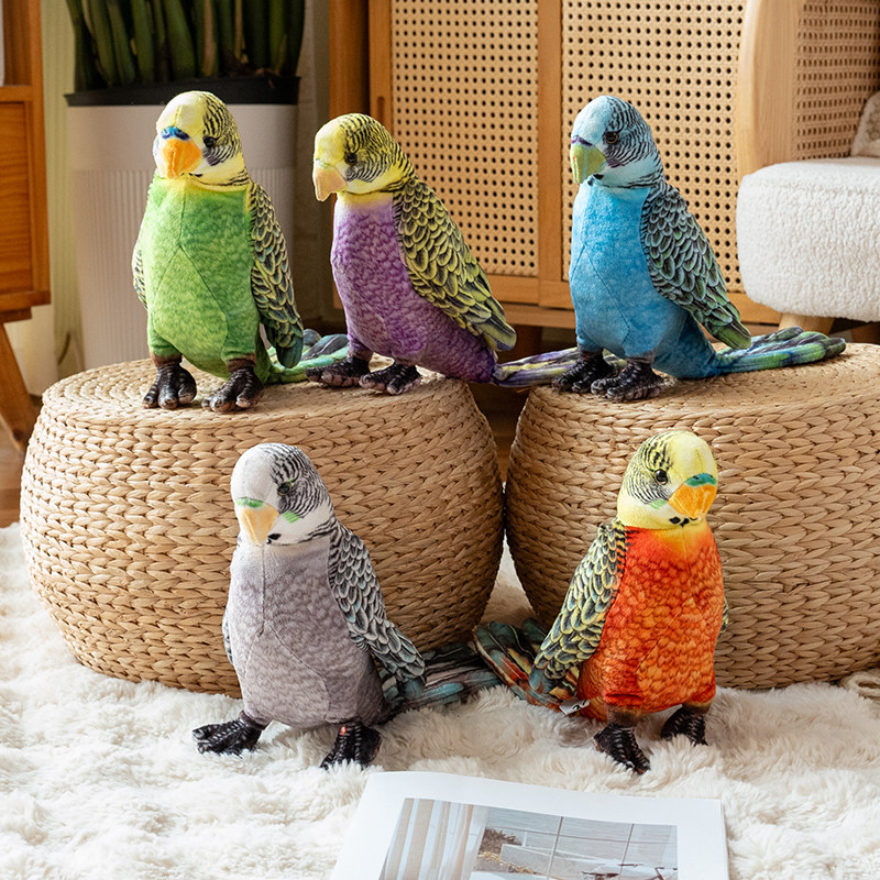 23cm Lifelike Fluffy Parrot Pl - Photography Zoo review and price
