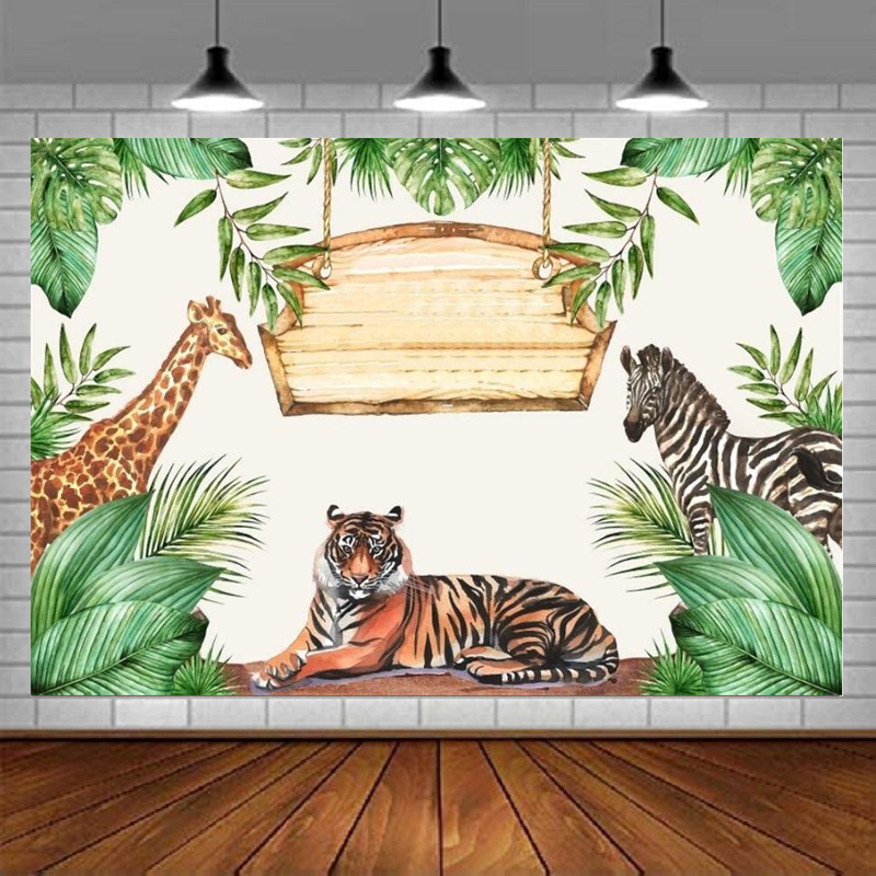Jungle Safari Photography Back - Photography Zoo review and price