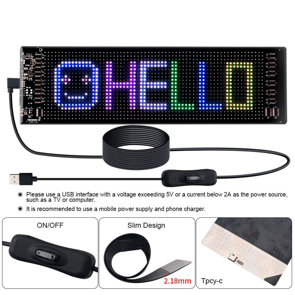 LED Matrix Pixel Panel Scrolli - Pixel Art Led Panel review and price
