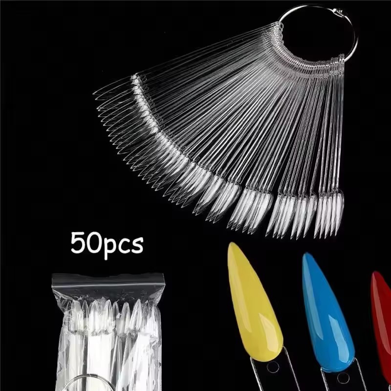 50 Pieces of Fake Nail Tips Ge - Color Checker Card review and price