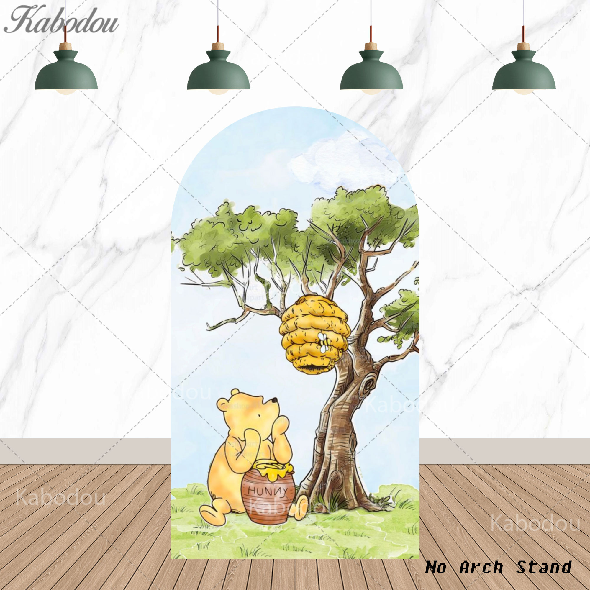 Winnie the Pooh Arch Backgroun - Photography Sport review and price
