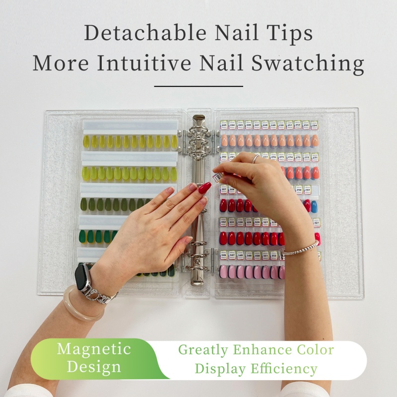 120/180/240 Magnetic Tips Nail - Color Checker Card review and price