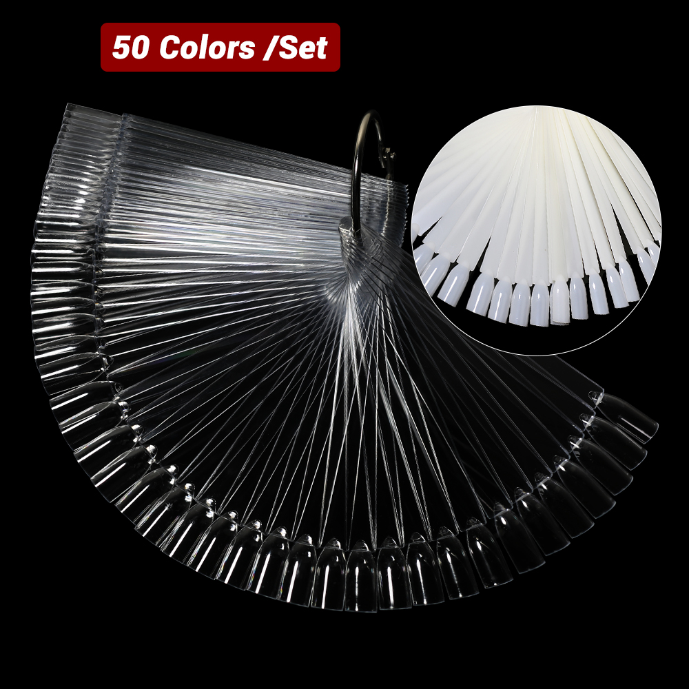 50Pcs False Nail Display Stick - Color Checker Card review and price