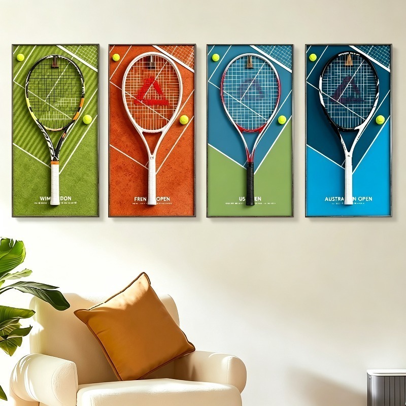 Tennis Racket Display Frame Wa - Photography Definition review and price