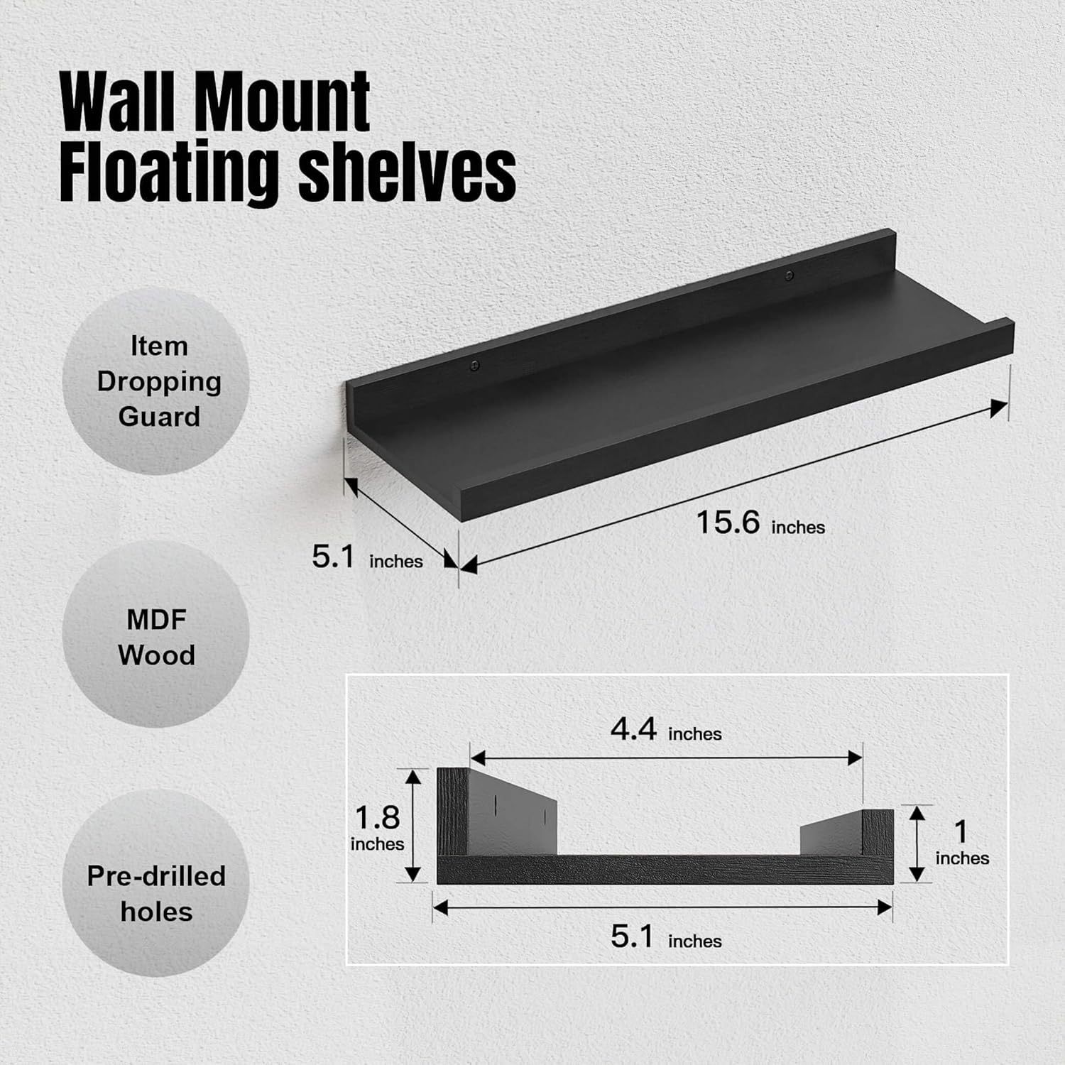 Creative wall storage rack 2-p - Photography Definition review and price