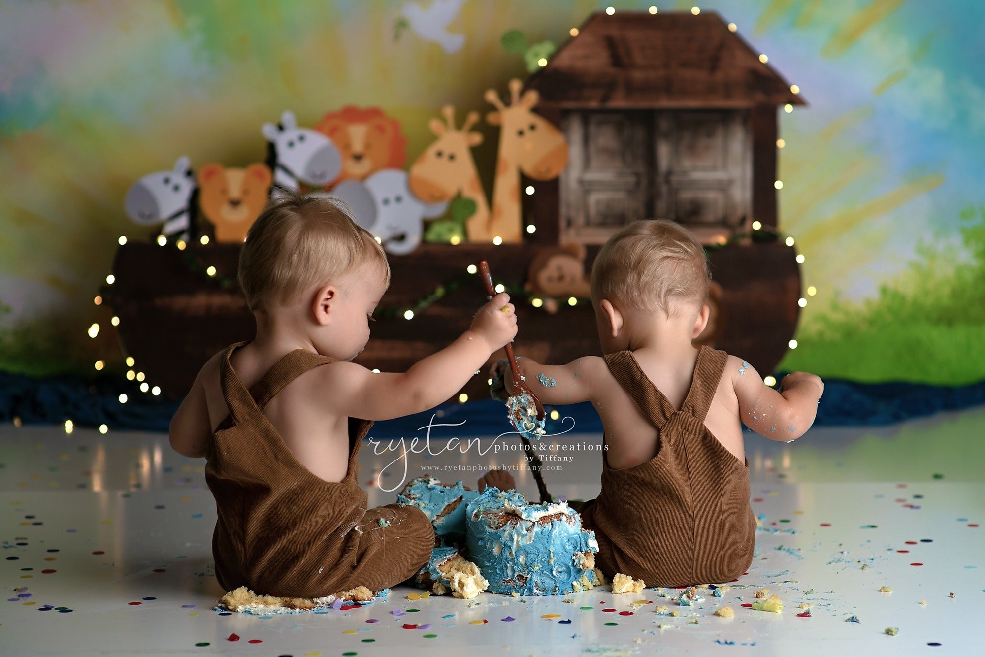 Noahs Ark Animals Zoo Backdrop - Photography Zoo review and price