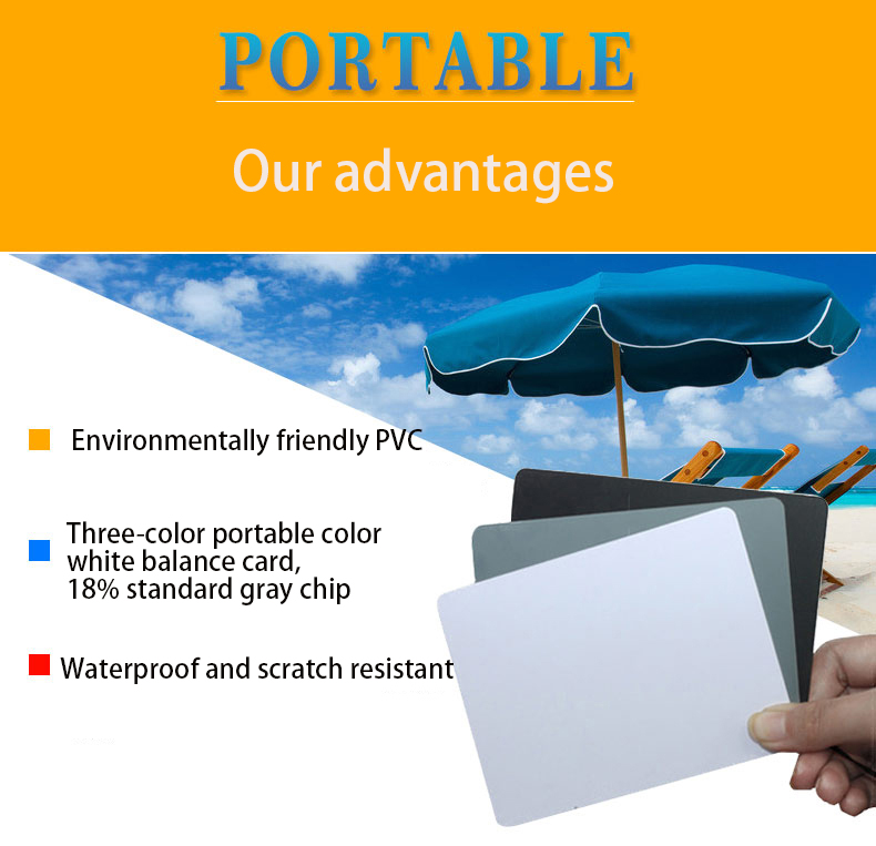 White Balance Card 18% Neutral - Color Checker Card review and price