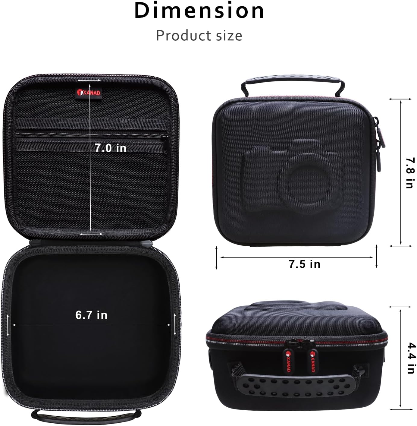 XANAD Hard Camera Case Bag Com - Photography Icon review and price
