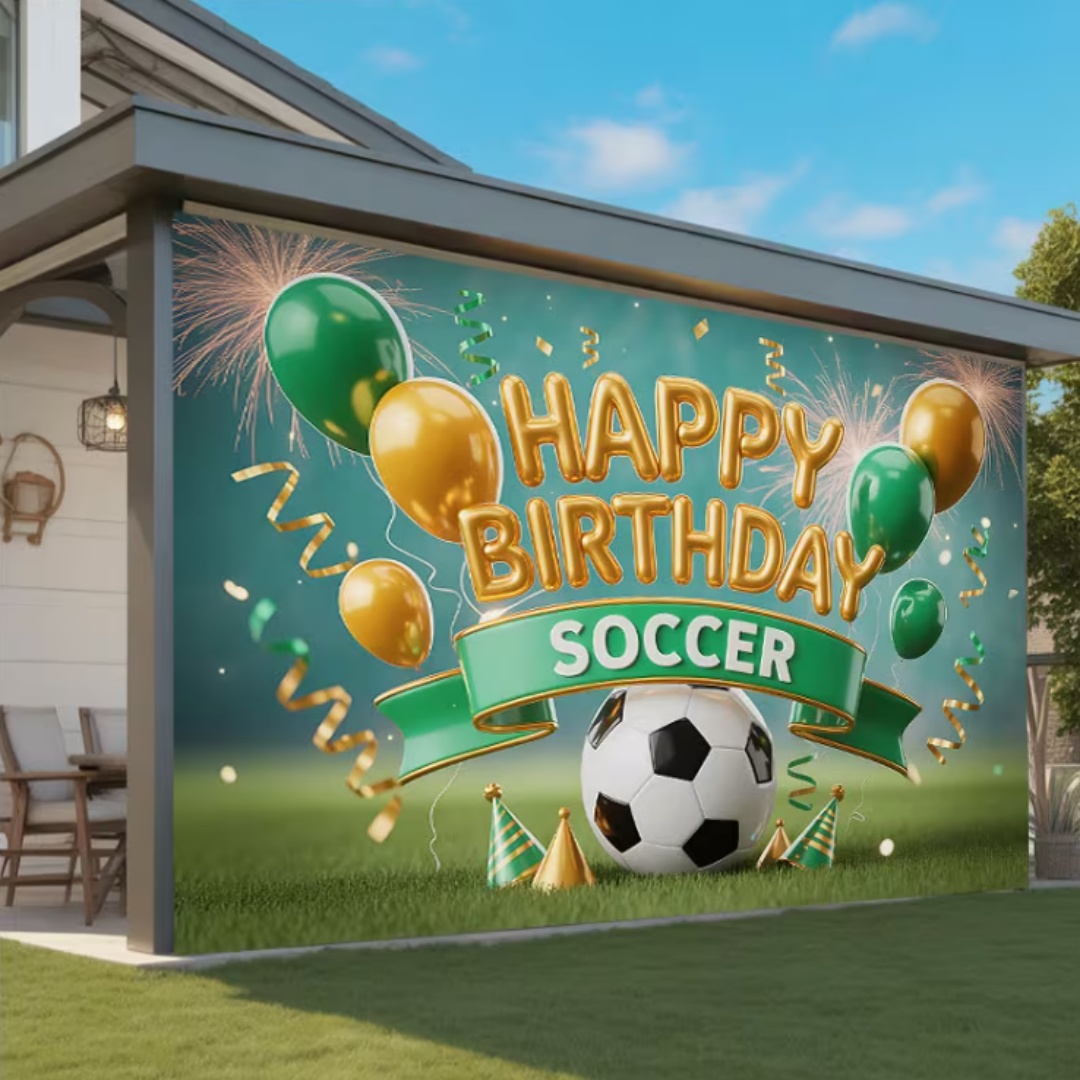 Soccer Theme 7 8th Children Bi - Photography Sport review and price